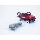 SUZUKI JIMNY rouge SJ413 1/64 & roues Offroad