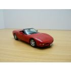 CHEVROLET CORVETTE C5 CABRIOLET rouge 1/43