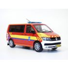 VOLKSWAGEN TRANSPORTER T6 Pompier Luxembourg 1/43 CGDIS