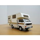 VOLKSWAGEN COMBI T3 camping car 1/43 Pick up + cellule blanc