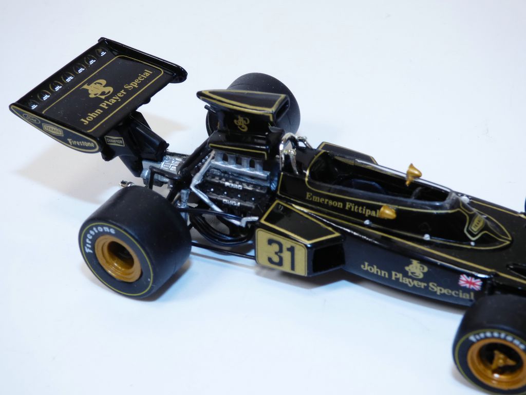 F1 LOTUS 72D n°31 Emerson FITTIPALDI 1972 1/43 - Imagen 5 de 6