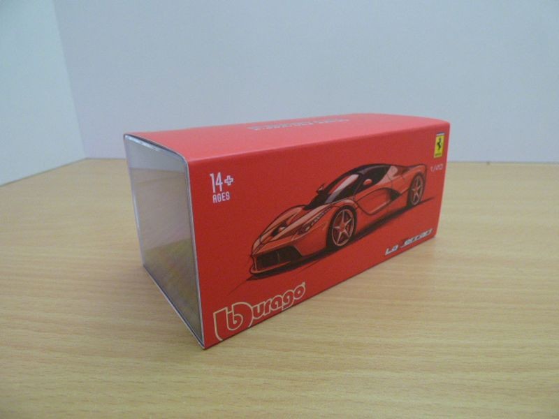 FERRARI LAFERRARI rouge 1/43 La ferrari SIGNATURE - Foto 8 di 8