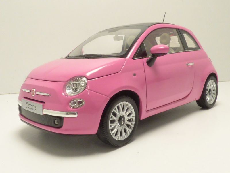 Fiat 500 So Pink 1 18 Rose Ebay