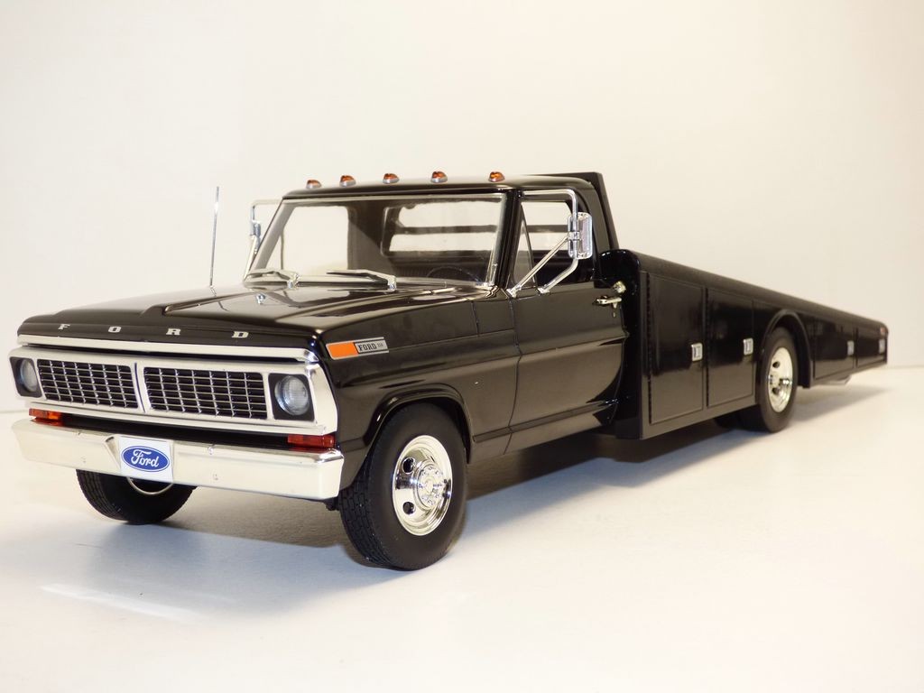 Details About 1970 Ford F350 Ramp Truck 118 Depanneuse Plateau Porte Auto