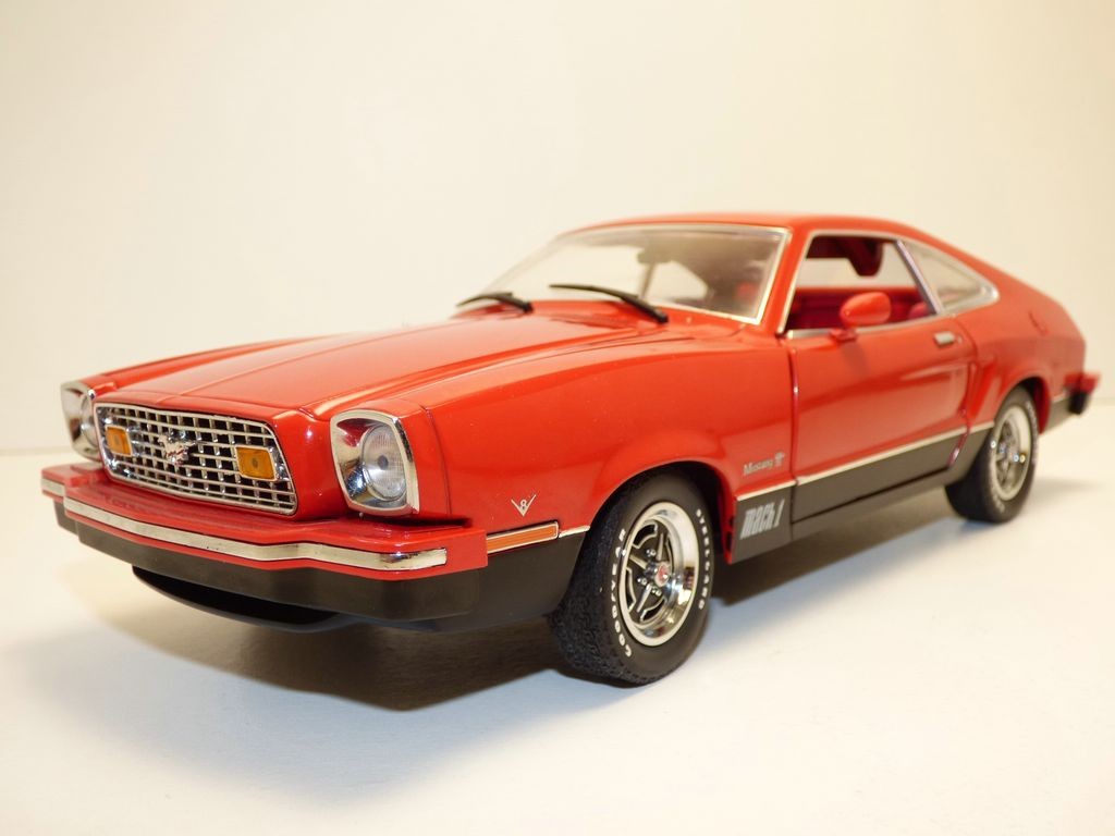 Mustang Mach 2 >> Details About Ford Mustang Ii Mach I Rouge 1 18 Mustang Mach 2 >> Details About Ford Mustang Ii Mach I Rouge 1 18