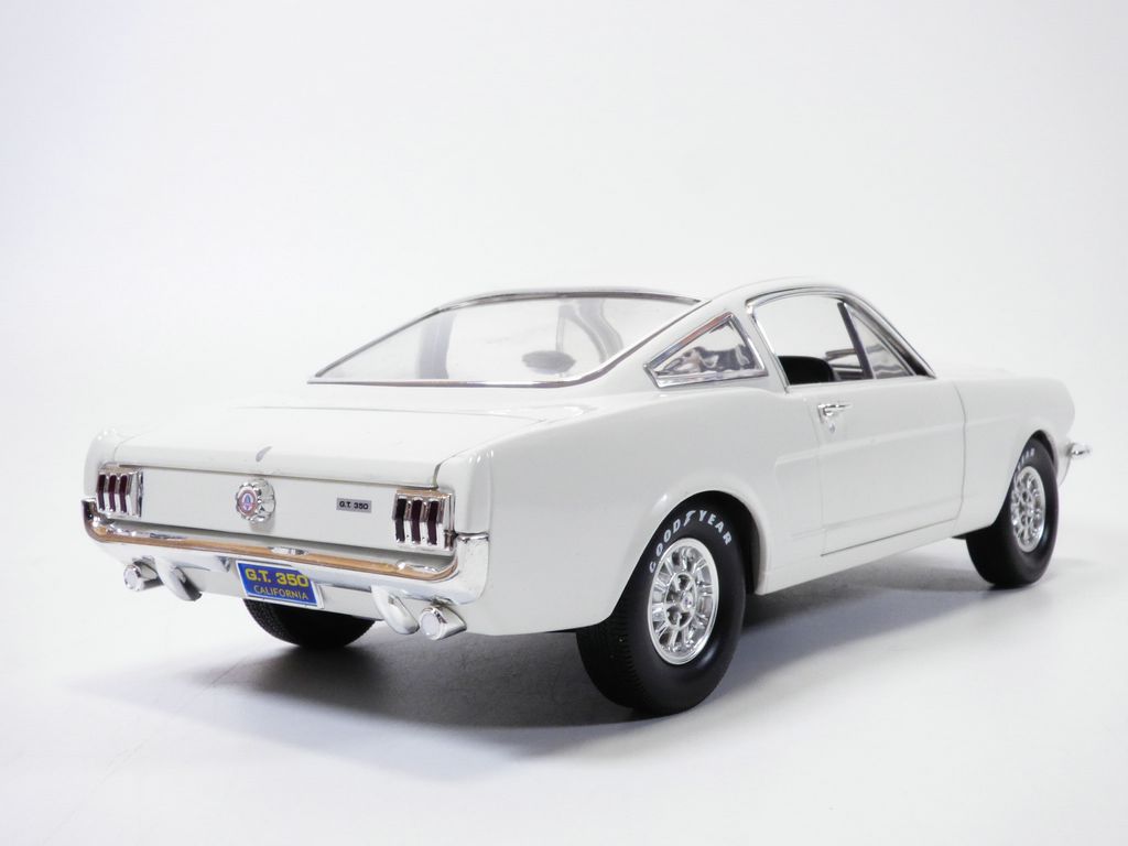 1966 Shelby GT350 ホワイト ミニカー 1:43 ford_mustang_gt350_blanc_fastb
