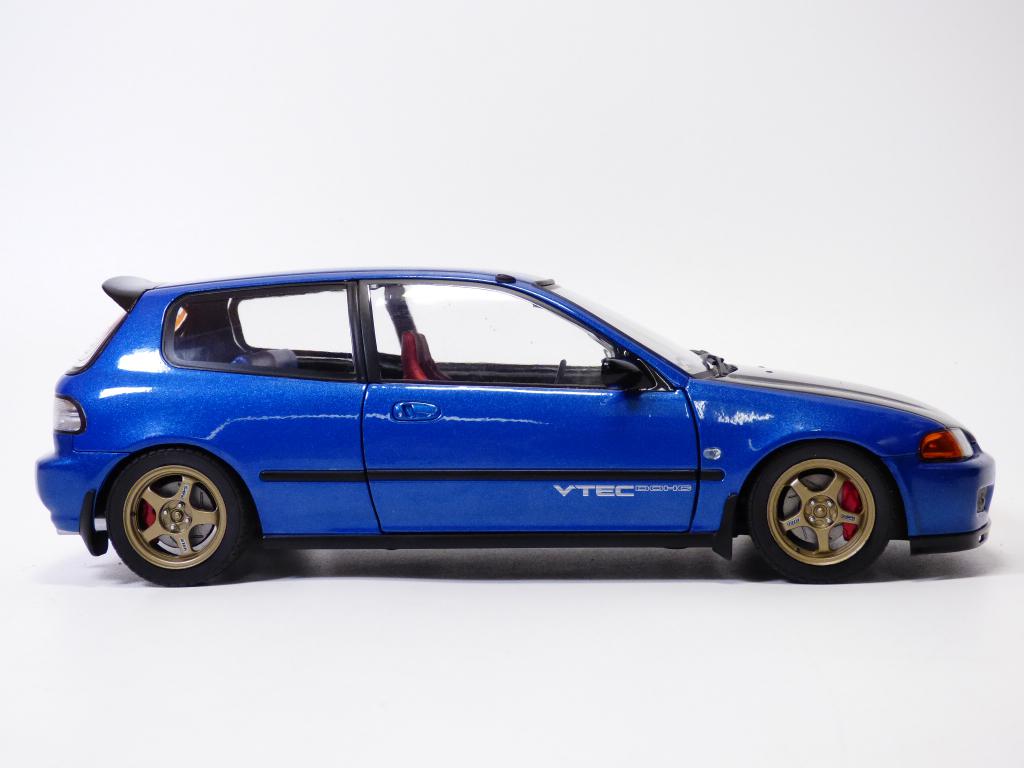HONDA CIVIC EG6 WORKS bleu Cobalt 1/18 SIR RHD 1.6 VTi 3663506041839| eBay