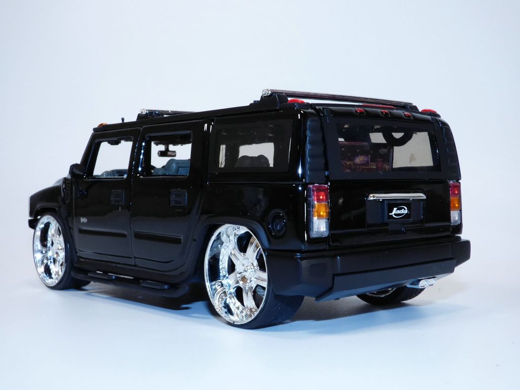 HUMMER H2 tuning noir 1/24 | eBay