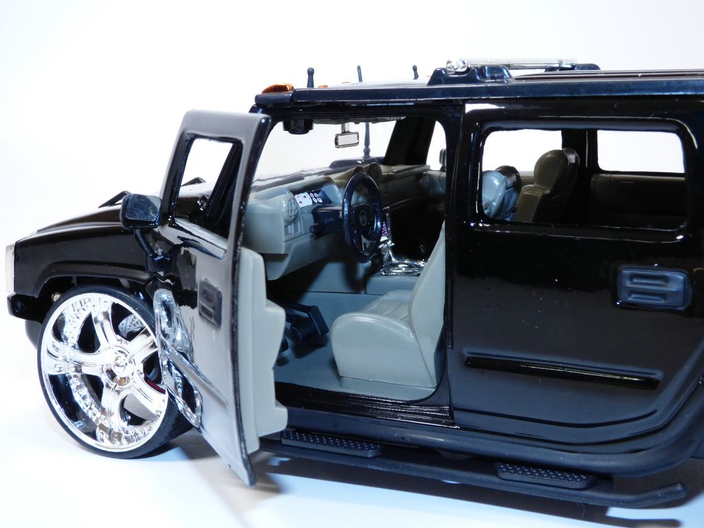 HUMMER H2 tuning noir 1/24 801310904039| eBay
