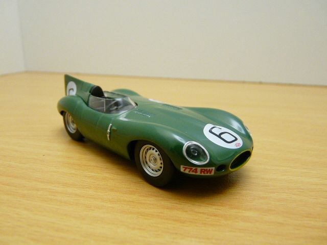 JAGUAR TYPE D n°6 short nose vainqueur 24H du Mans 1955 1 43 JAGUAR TYPE D n°6 short nose vainqueur 24H du Mans 1955 1 43