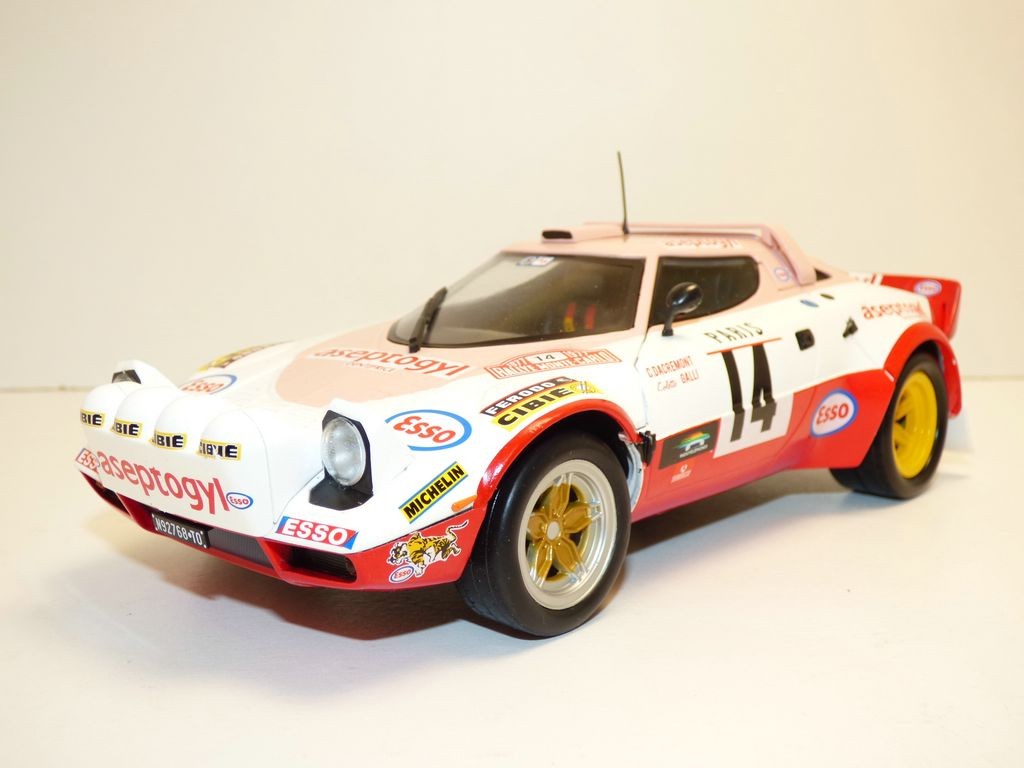 Lancia Stratos nº 14 rallye de monte Cochelo 1977 1 18 aseptogyl Lancia Stratos nº 14 rallye de monte Cochelo 1977 1 18 aseptogyl
