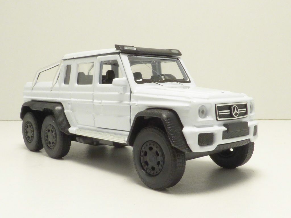 2013-2015 Mercedes Benz G63 AMG 6X6 G Wagen Selten 1:59 Maßstab Druckguss