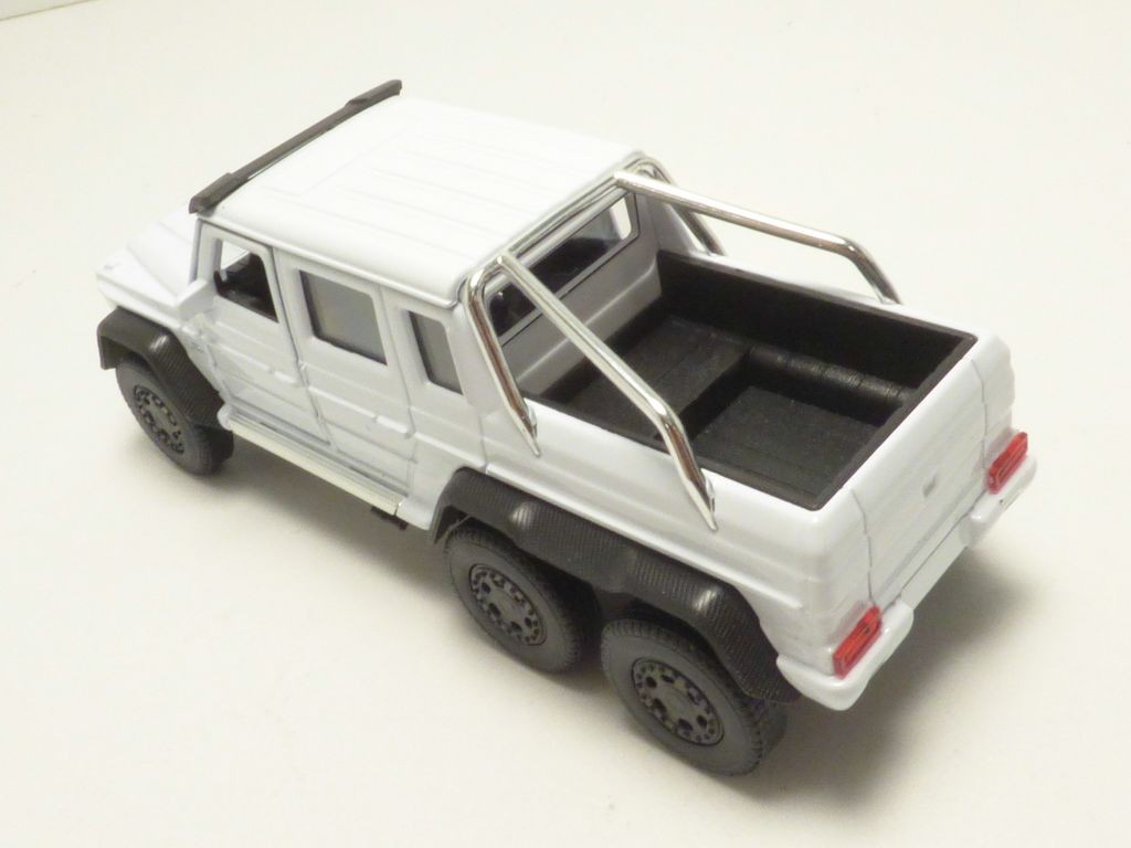 2013-2015 Mercedes Benz G63 AMG 6X6 G Wagen Selten 1:59 Maßstab Druckguss