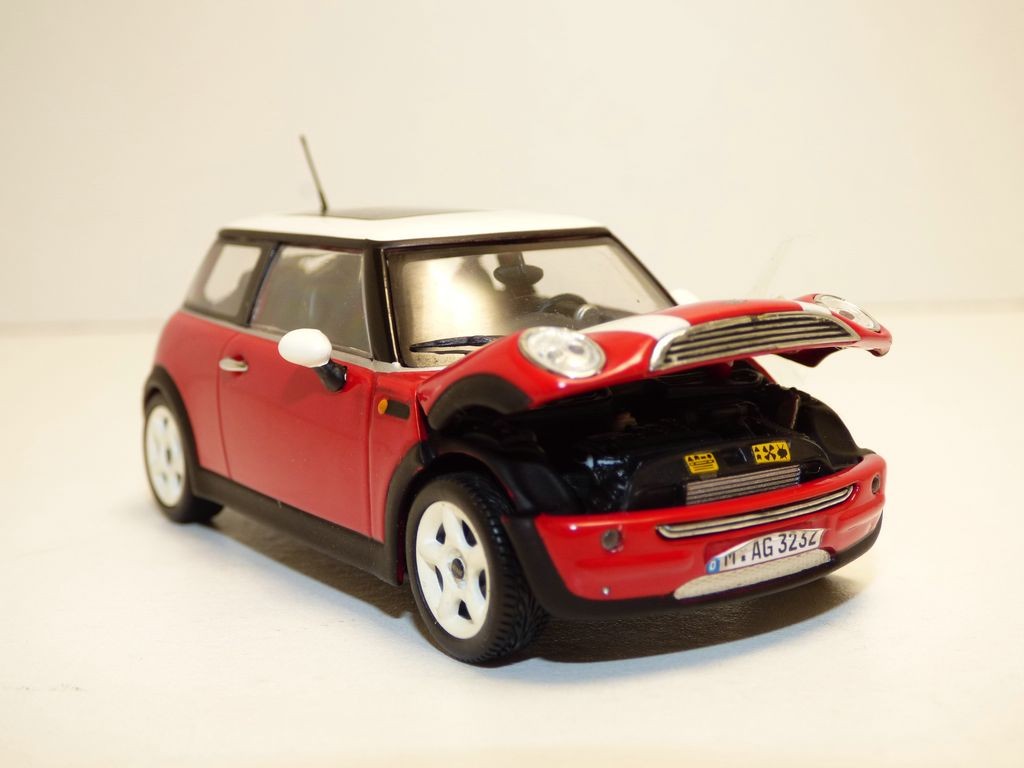 Occasion Mini Cooper One Rouge Bandes Blanches 143 Ebay