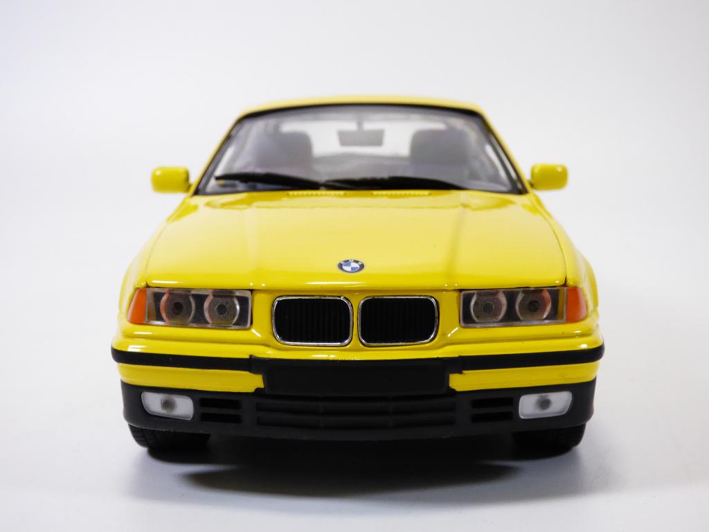 GEBRAUCHT in Box BMW 3er Coupe gelb E36 1/18 325i 320i 318i 316i 328i - Bild 5 von 6