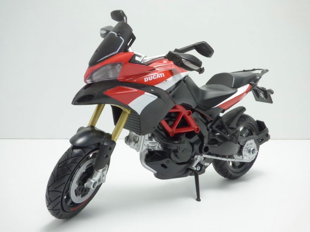 NEWRAY 1:12 Motorcycles Bike Ducati Multistrada 1200S Pikes Peak 57533 New 2014