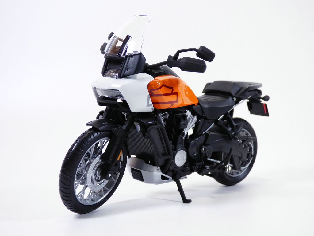 Moto Harley Davidson Pan America 1250 Orange 1/12-image