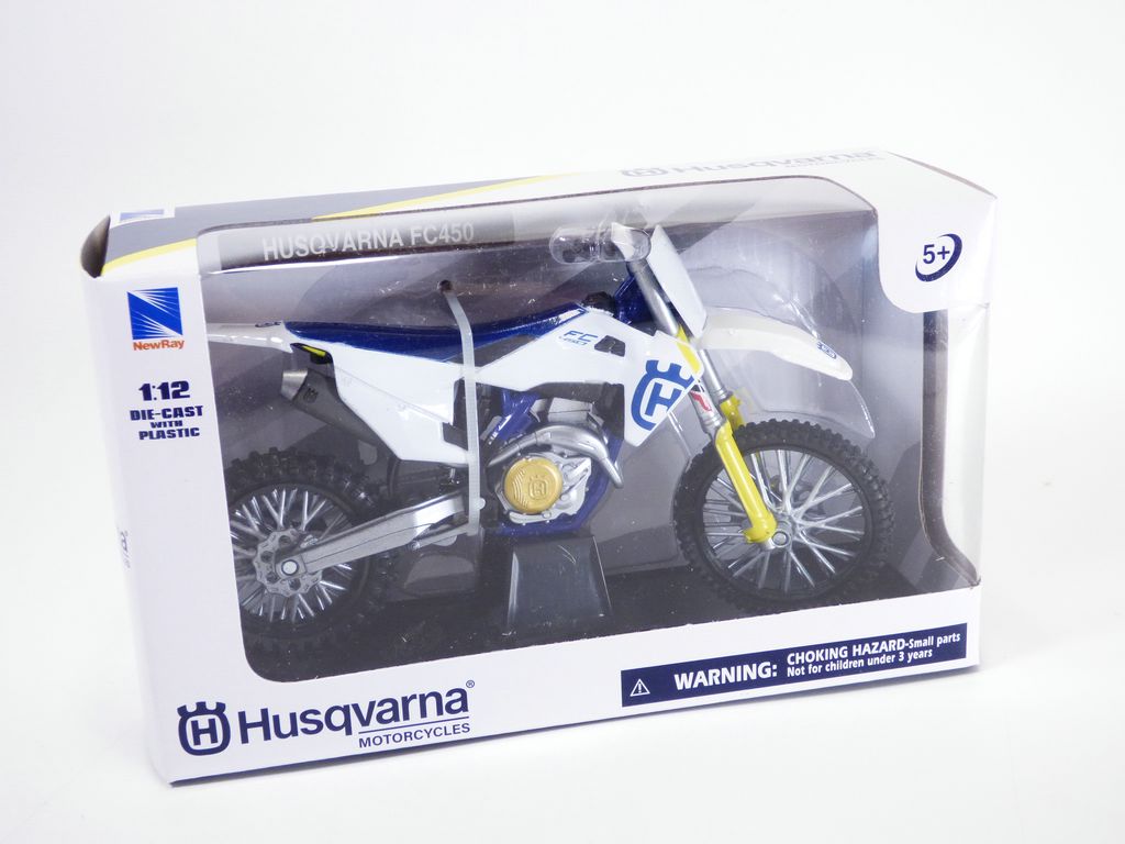 Moto HUSQVARNA FC450 1/12 - Foto 6 di 6