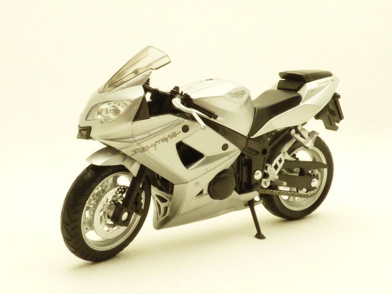 Moto Triumph Daytona 600 Gris Metallise 1 18 4891761196639 Ebay