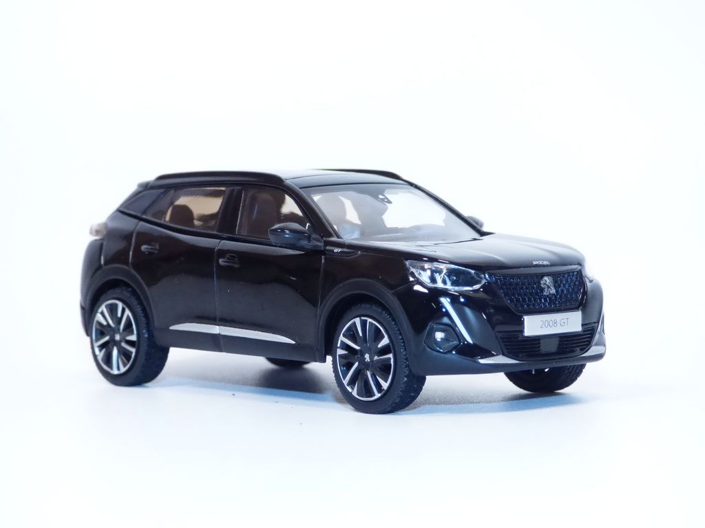 PEUGEOT 2008 GT noir Perla Nera 1/43 2020 3551094728655 | eBay