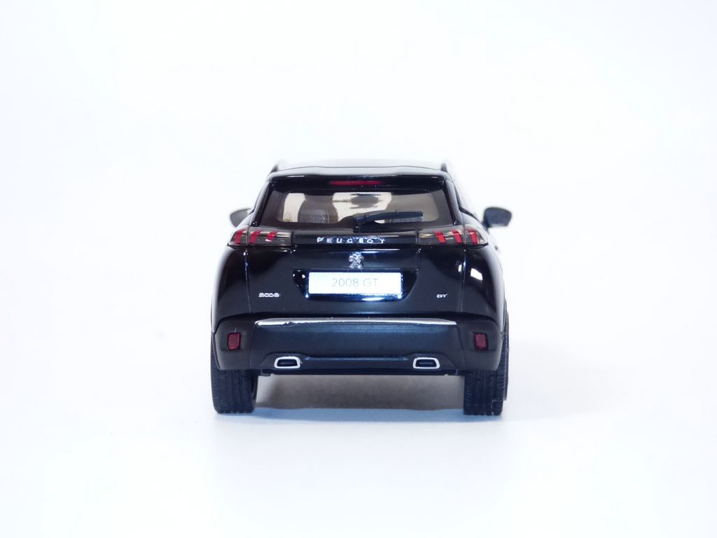 PEUGEOT 2008 GT noir Perla Nera 1/43 2020 3551094728655 | eBay