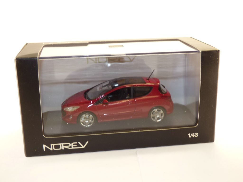 NOREV Peugeot 308 3 Portes 1:43 - Rouge (473801) for sale online | eBay