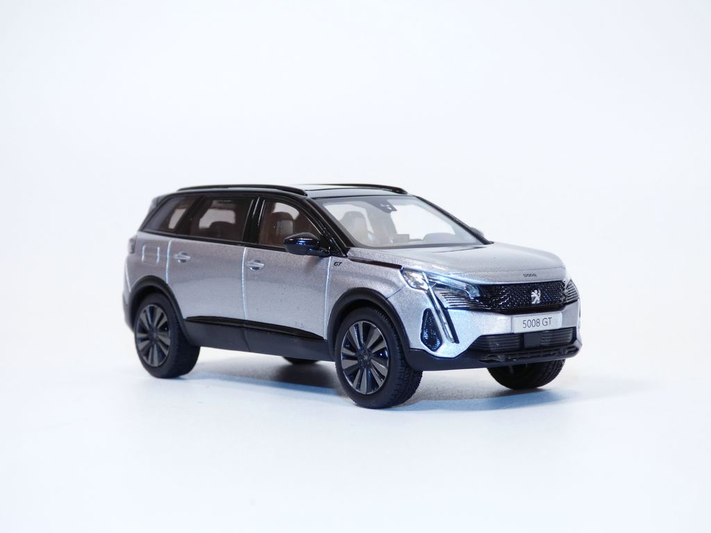 PEUGEOT 5008 GT gris Artense Black pack 1/43 2021 3551094739248| eBay
