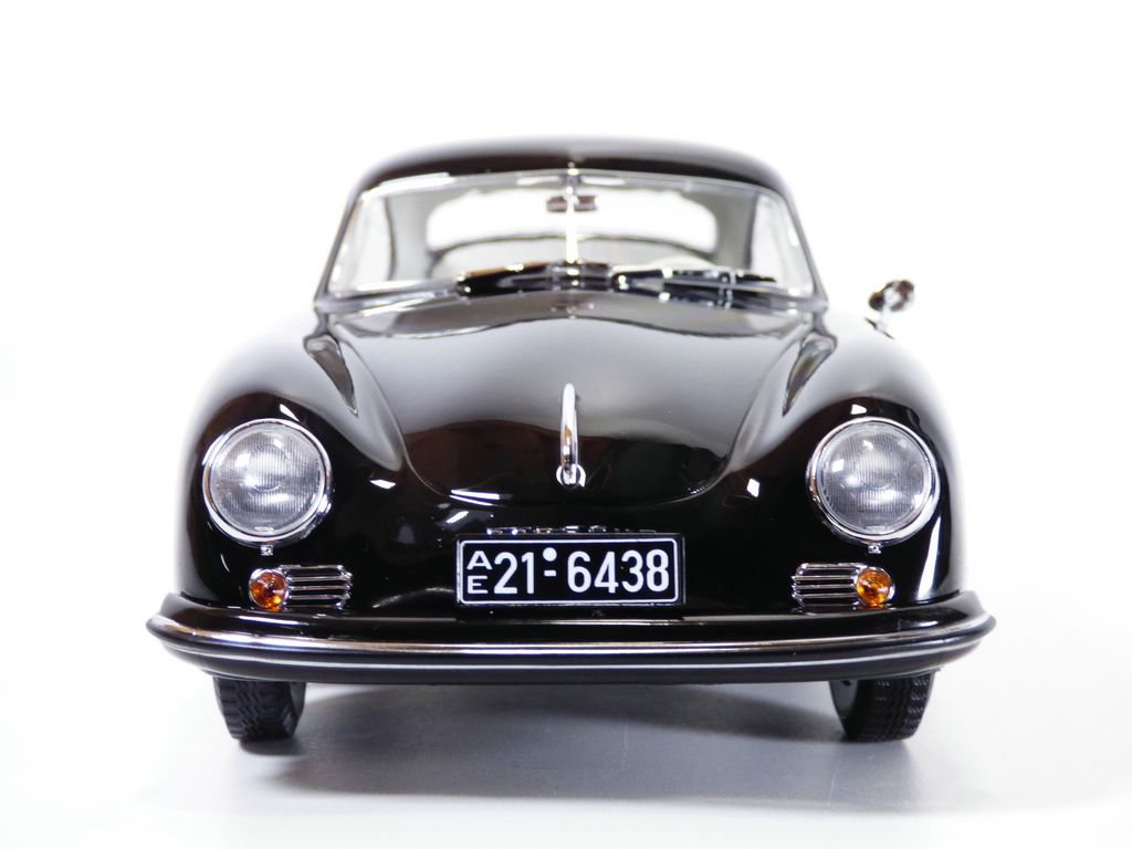 PORSCHE 356 coupé 1952 noir 1/18 1600 | eBay