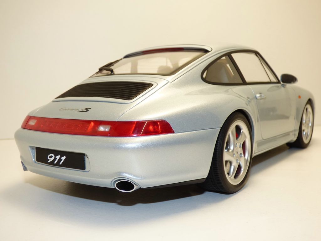 Porsche 911 993 Carrera 4s Gris Polar 1 12 Ebay