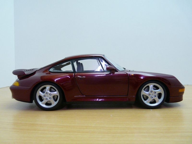 Occasion Porsche 911 993 Turbo Bordeaux 1 18 Ebay