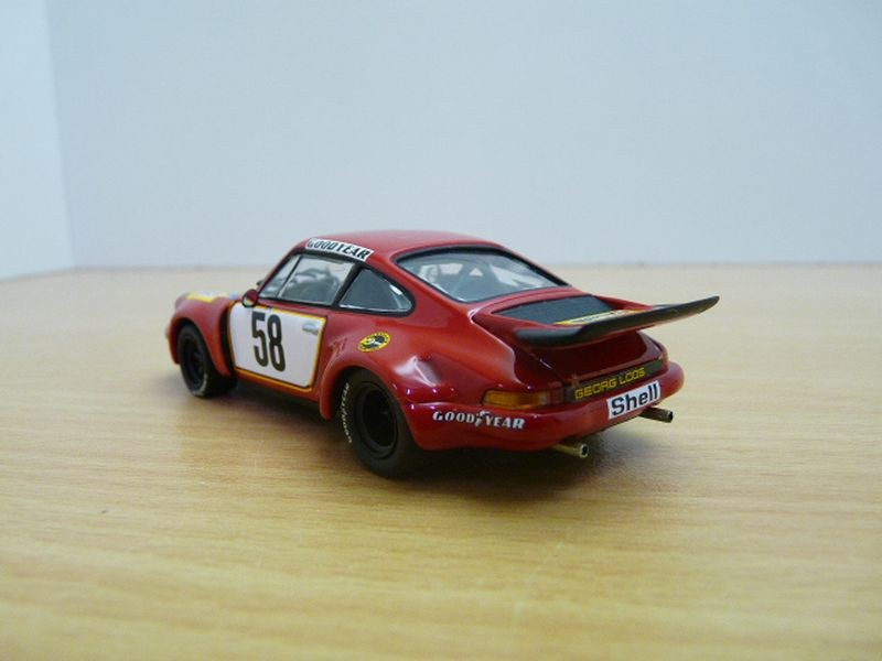 PORSCHE 911 CARRERA RSR 3.0 N°58 LE MANS 1975 MINICHAMPS 1:43 5ème
