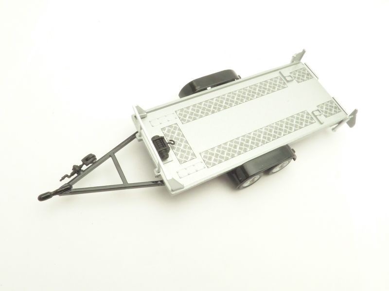 Kit à Monter - Remorque Porte-auto Plateau Miniature 1:43 En Métal - Marque Mini Racing