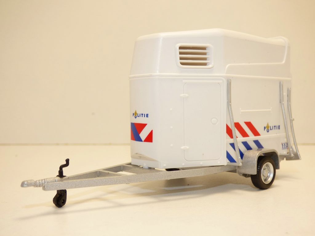 REMORQUE VAN transports chevaux POLITIE 1/43 Police Pays Bas - Picture 3 of 7