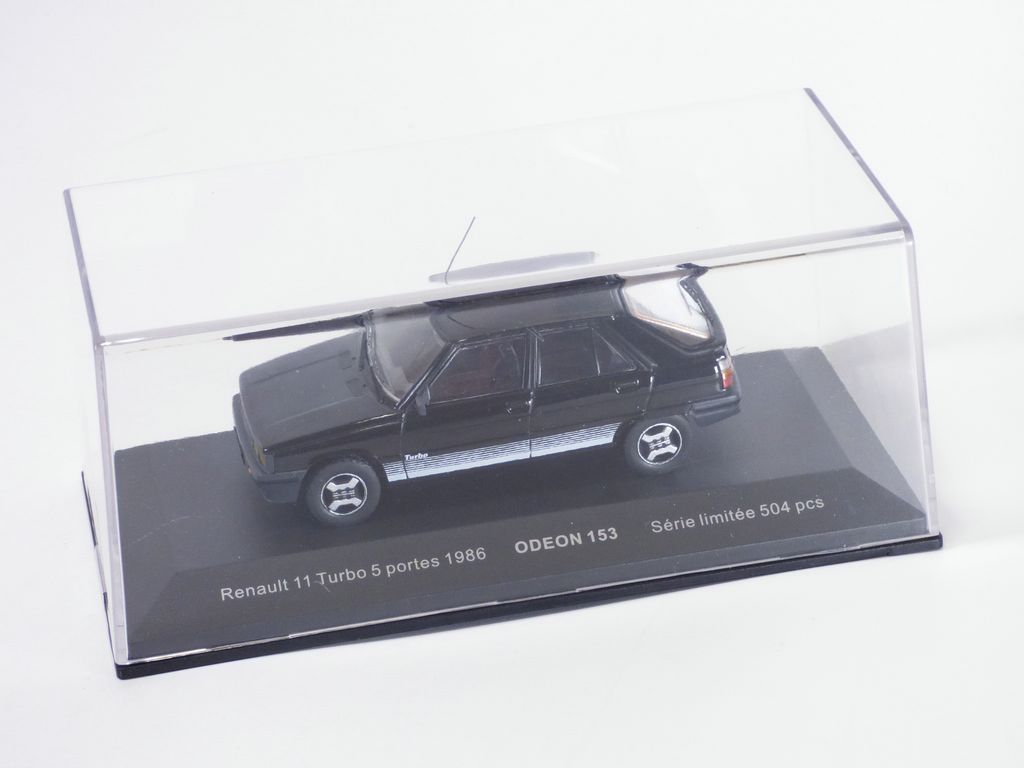 1986 Renault 11 - R11 Turbo Black 5 Door 1/43