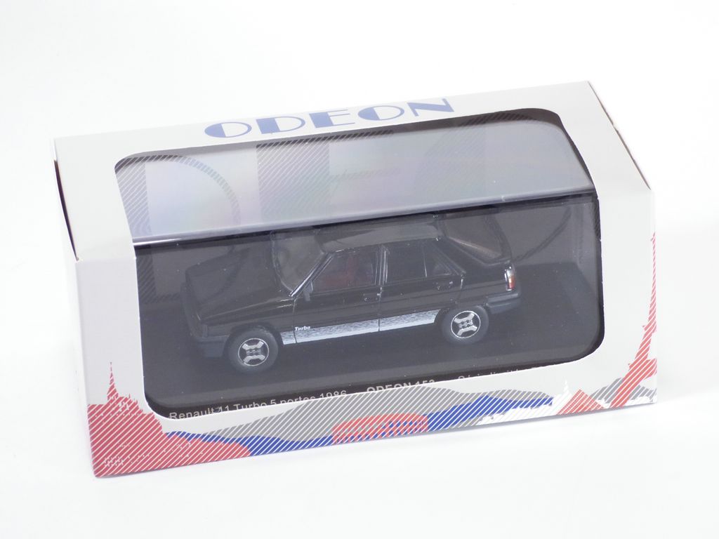 1986 Renault 11 - R11 Turbo Black 5 Door 1/43