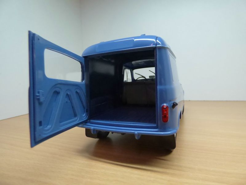 Renault 4l Fourgonnette Bleu R4 1 18 Camionnette Ebay