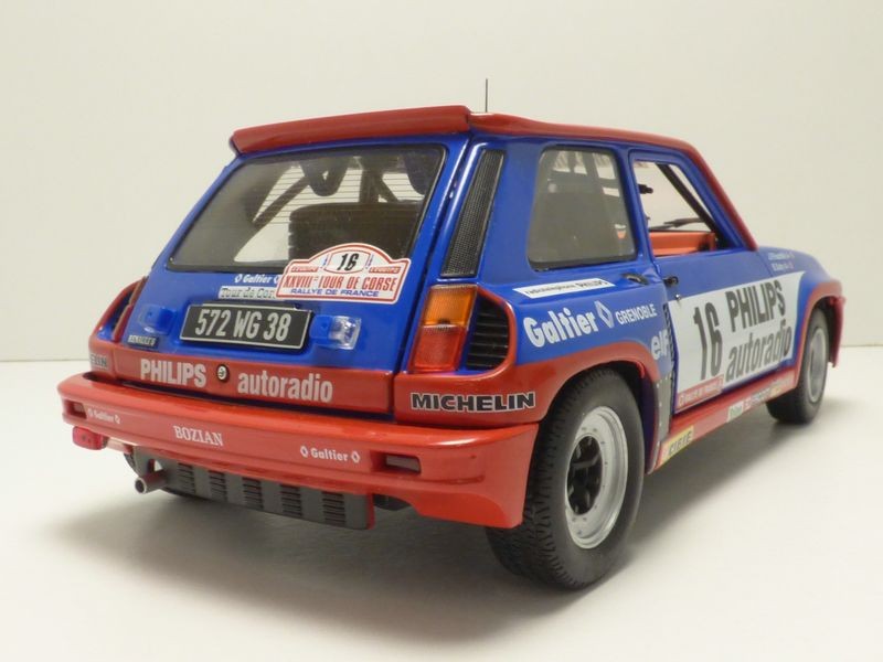 Renault 5 R5 Turbo N 176 16 Rallye Tour De Corse 1984 1 18