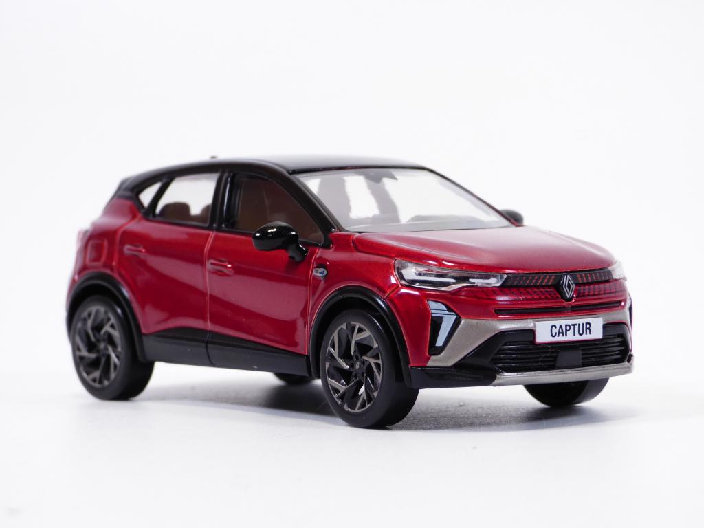 RENAULT CAPTUR esprit Alpine rouge flamme & toit noir 1/43 2024