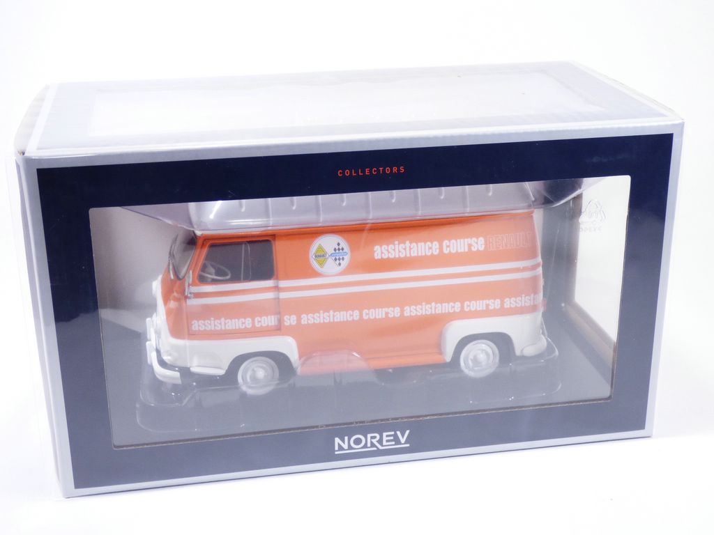 Miniature Norev 1/18 – Renault Estafette Réhaussée Assistance Course 1968
