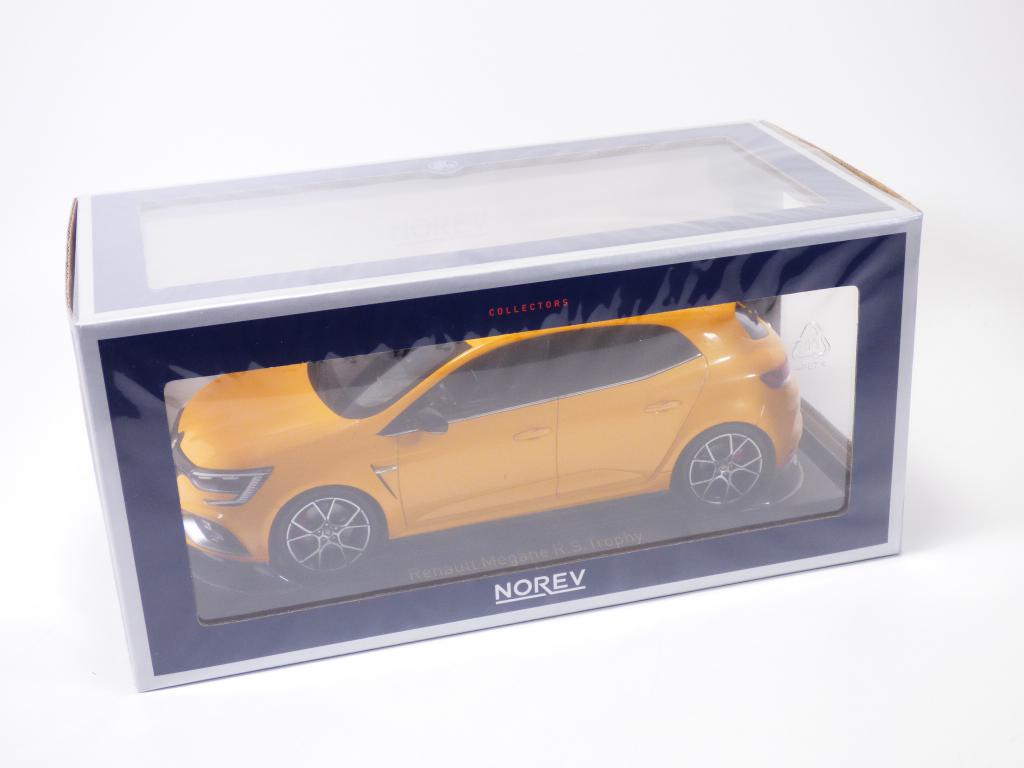 как выглядит RENAULT MEGANE RS Trophy orange Tonic 1/18 фото