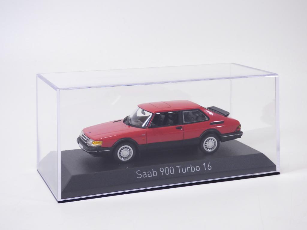 Norev Saab 900 Turbo 16 Rouge 1992 1/43 810035