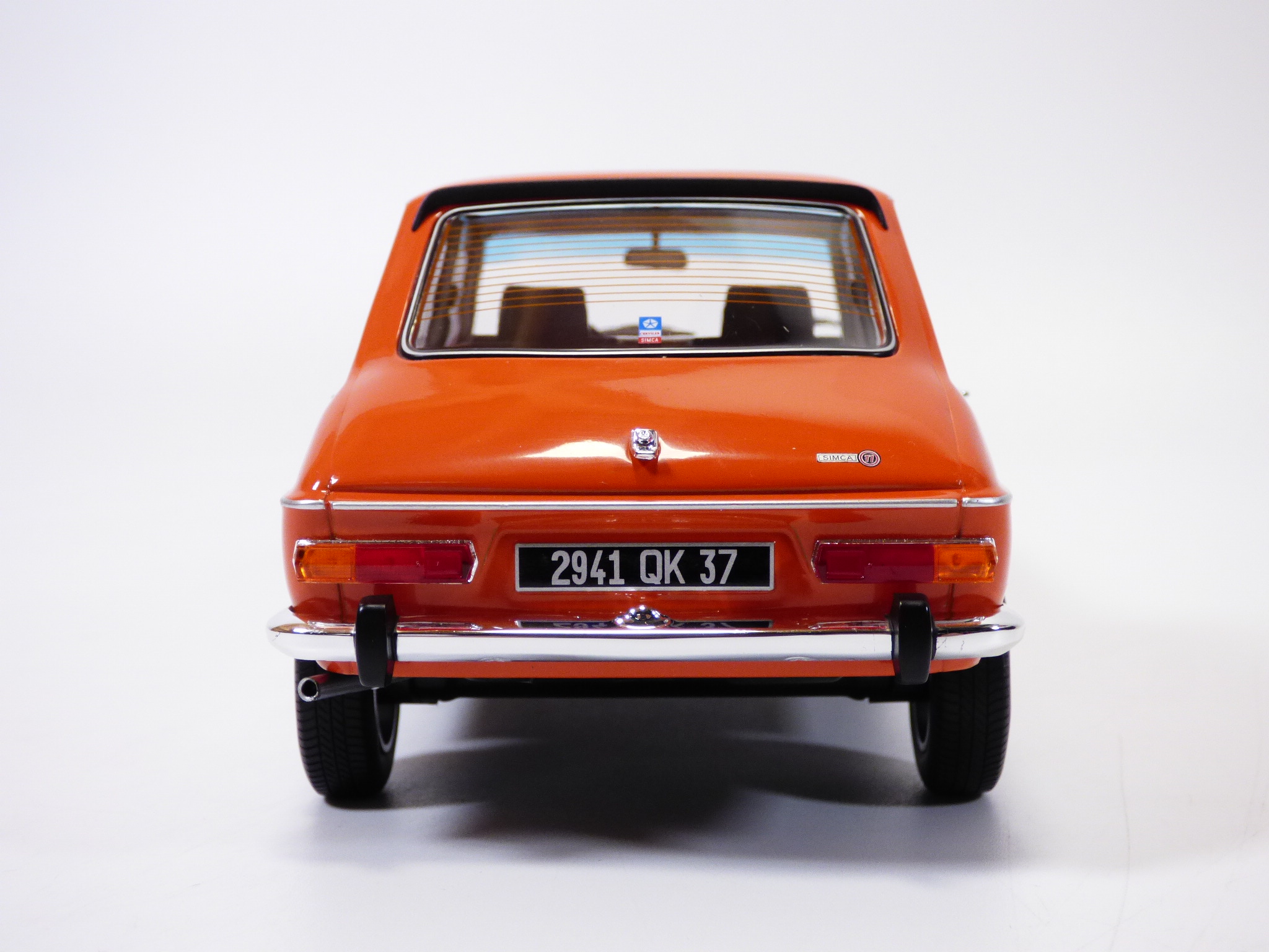 Voiture Miniature Simca 1100 TI Sumatra Rouge - Norev 1/18 - Modèle