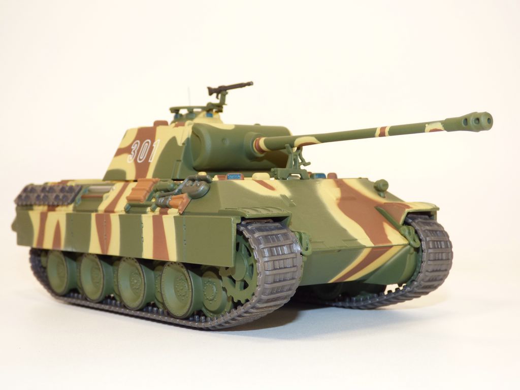 Tank char militaire PANTHER G bataille des Ardennes 1945 1/43