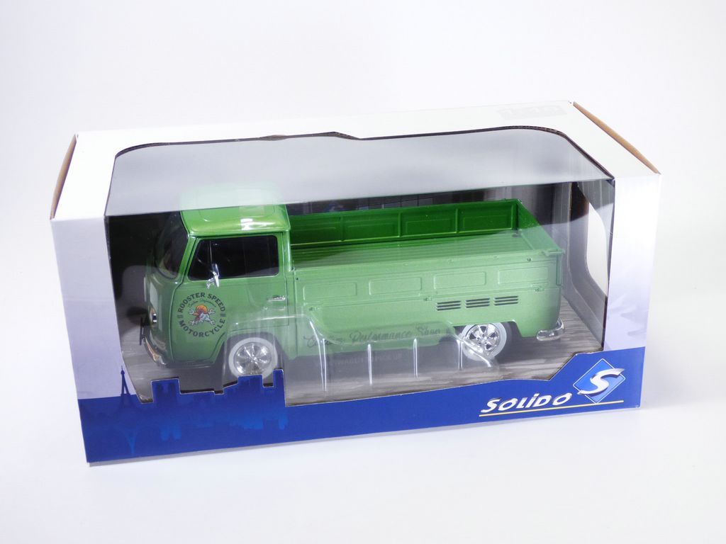 VOLKSWAGEN COMBI T2 pick up custom vert 1/18 VW - Picture 8 of 8