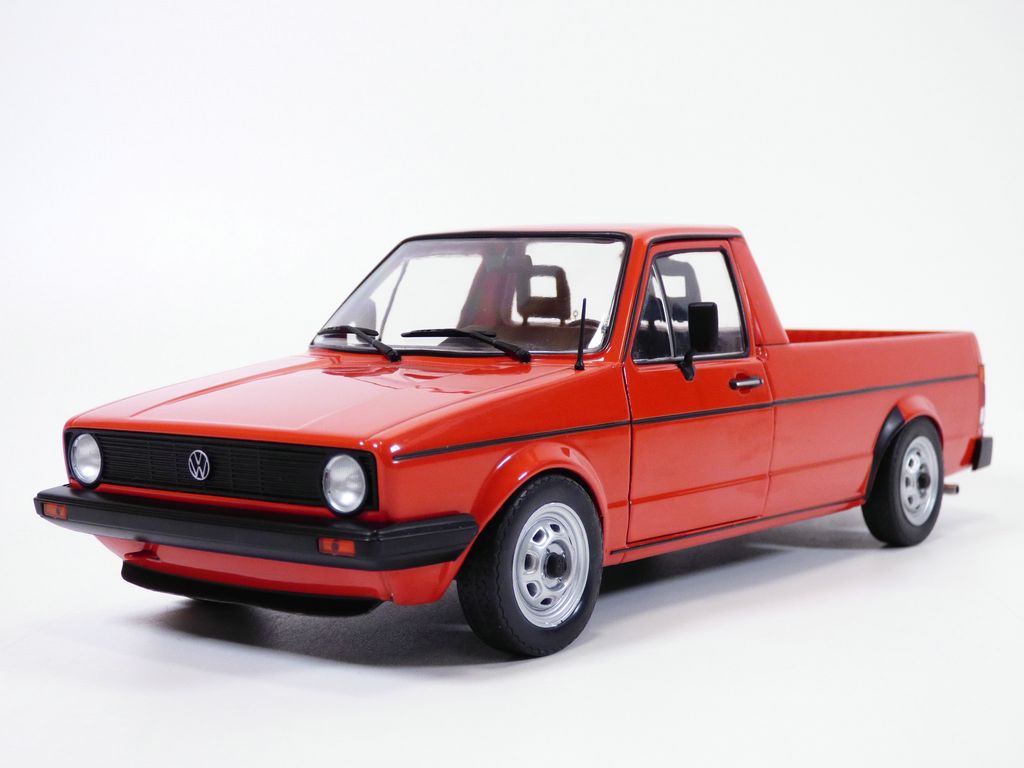 1/18 ミニカーセット　東海道ヤナセ　GM　Volkswagen VOLKSWAGEN GOLF CADDY pick up rouge 1/18 3663506037283| eBay