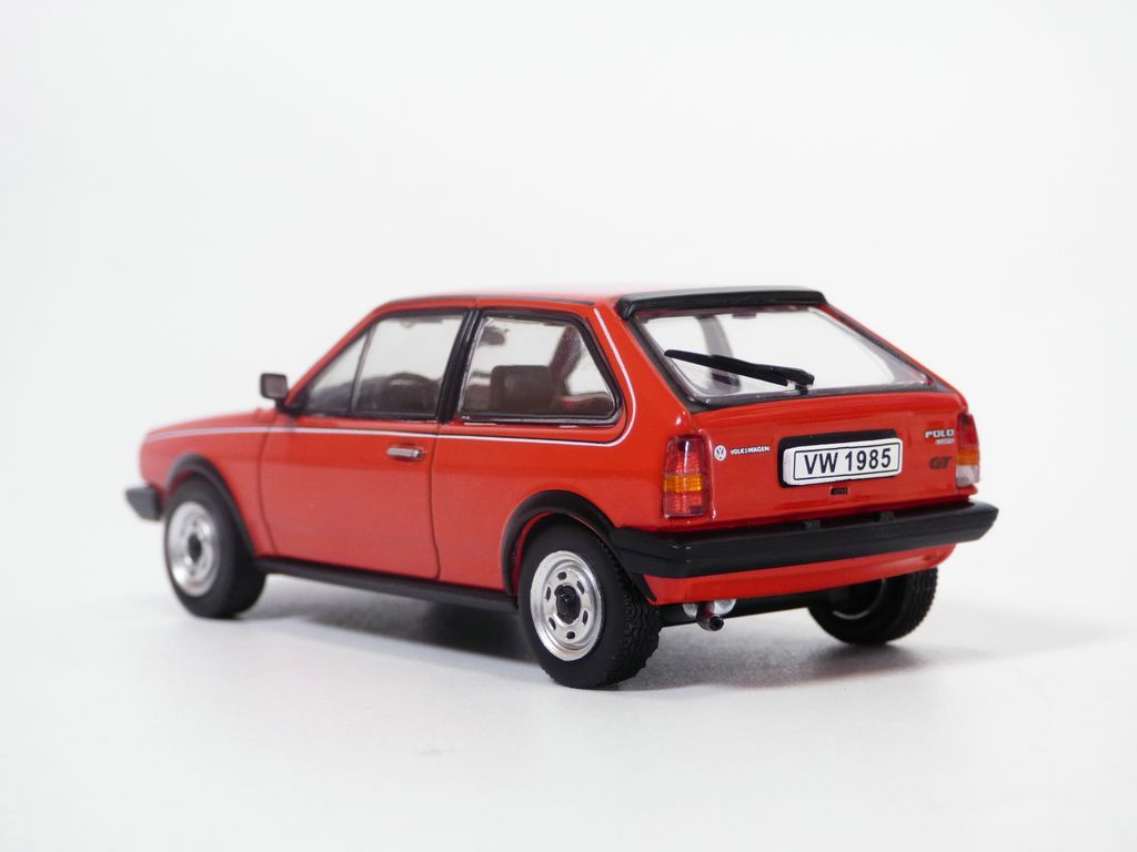 VOLKSWAGEN POLO II coupé GT rouge 1/43 VW 1985 86c | eBay