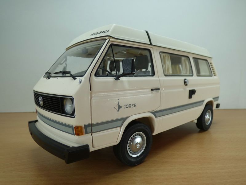 volkswagen transporter t3 cing car westfalia beige 1 18 vw joker combi ebay volkswagen transporter t3 cing car westfalia beige 1 18 vw joker combi ebay