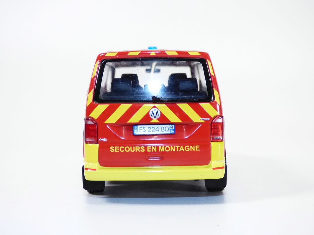 VW Transporter T6 Pompiers SDIS2A Ajaccio, Miniature ODEON 1/43, Collection