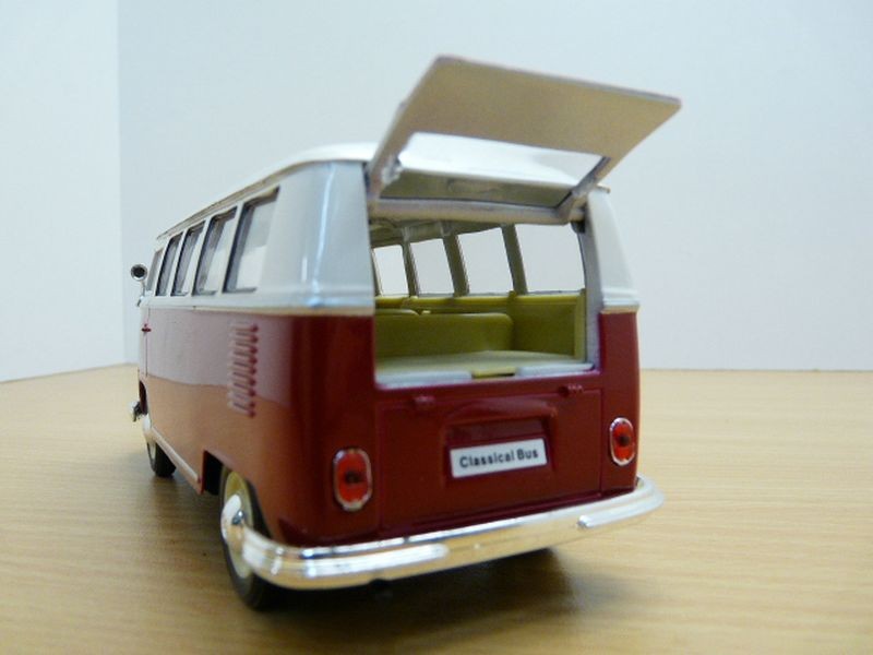 VW COMBI T1 BUS rouge Kombi Volkswagen 1/24