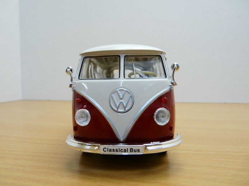 VW COMBI T1 BUS rouge Kombi Volkswagen 1/24
